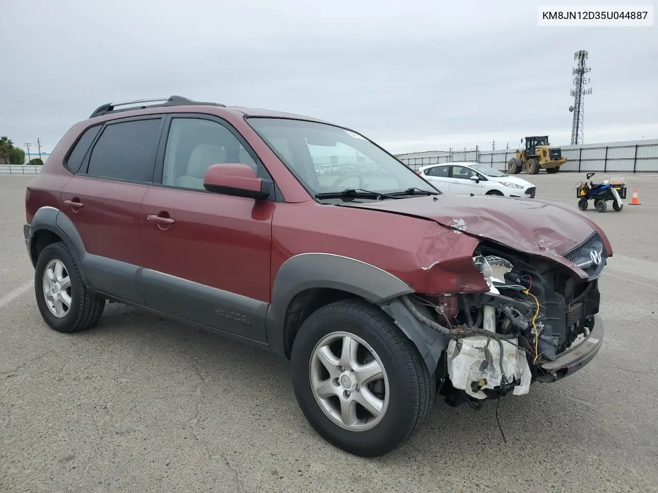 2005 Hyundai Tucson Gls VIN: KM8JN12D35U044887 Lot: 54187135