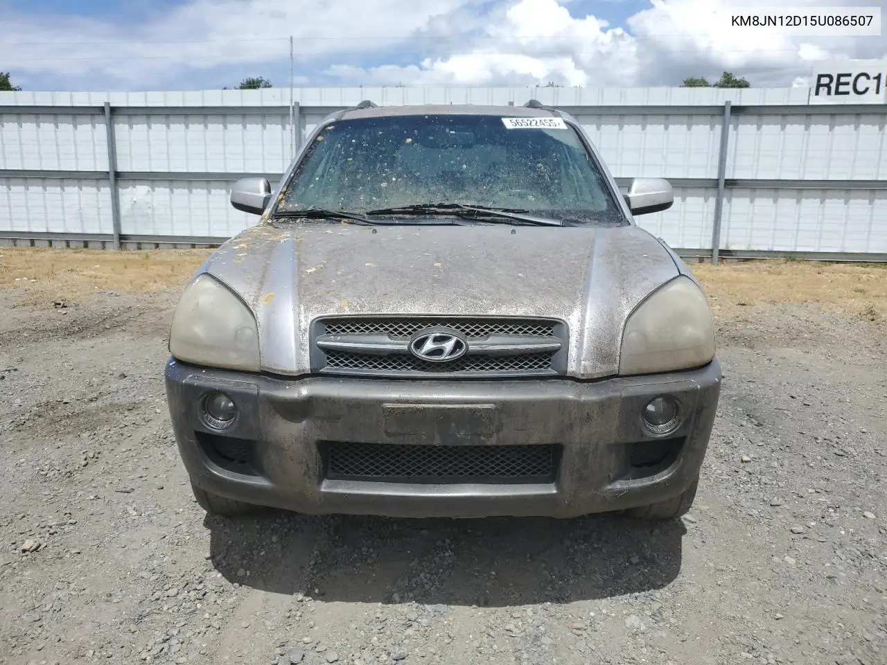 2005 Hyundai Tucson Gls VIN: KM8JN12D15U086507 Lot: 56522455