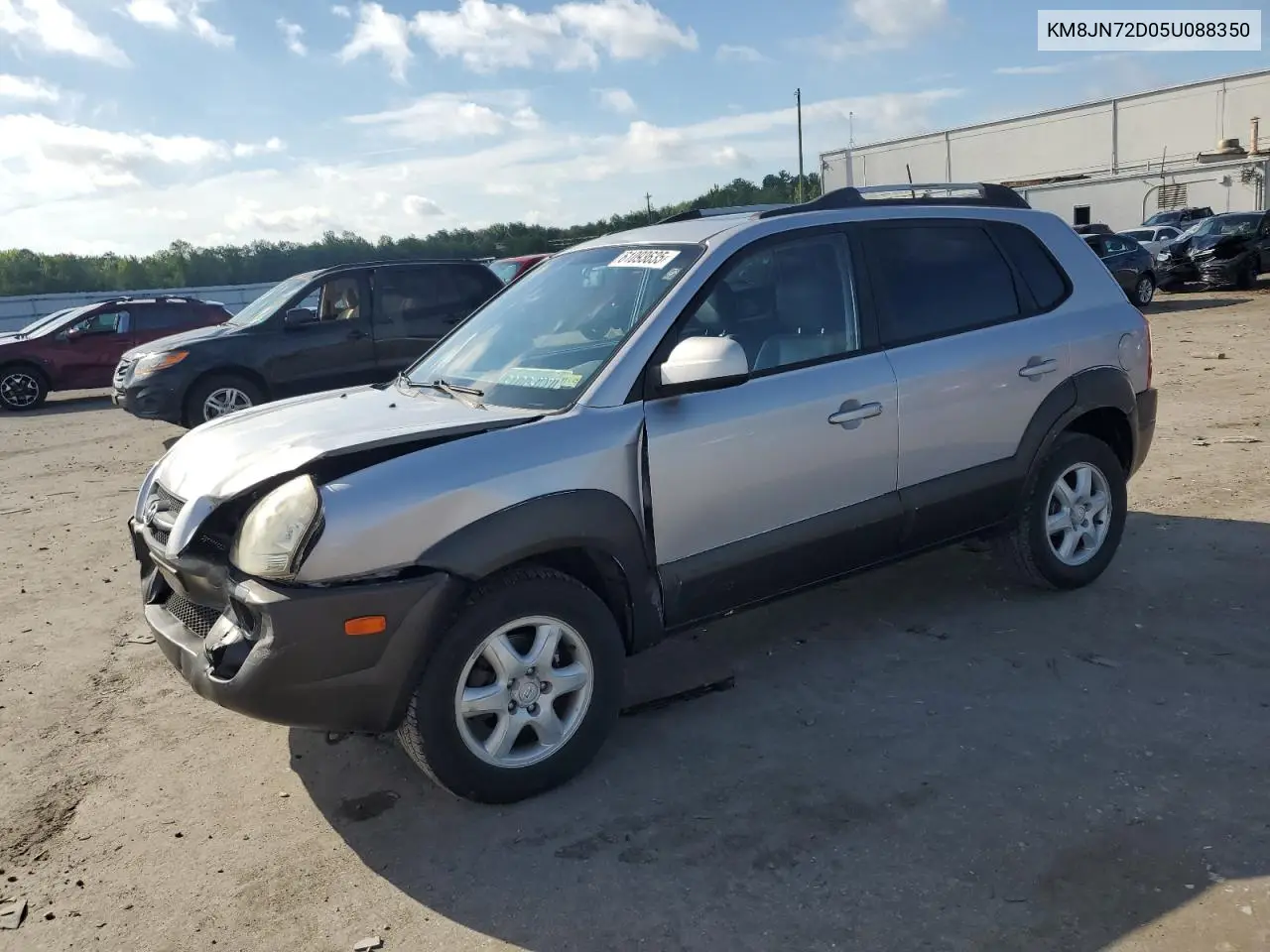 2005 Hyundai Tucson Gls VIN: KM8JN72D05U088350 Lot: 61093635