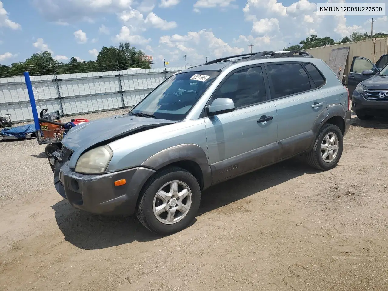 2005 Hyundai Tucson Gls VIN: KM8JN12D05U222500 Lot: 62071365