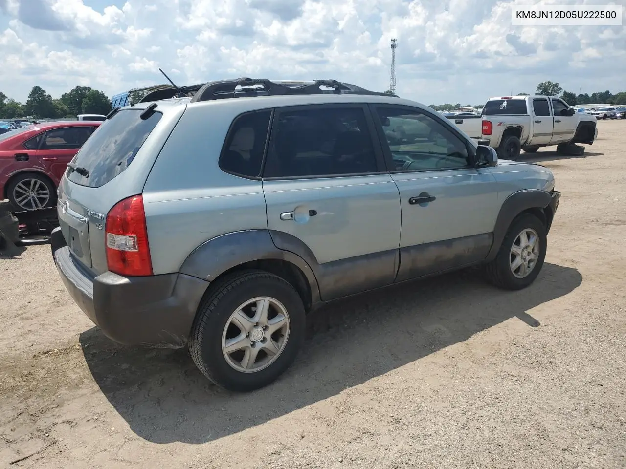 2005 Hyundai Tucson Gls VIN: KM8JN12D05U222500 Lot: 62071365