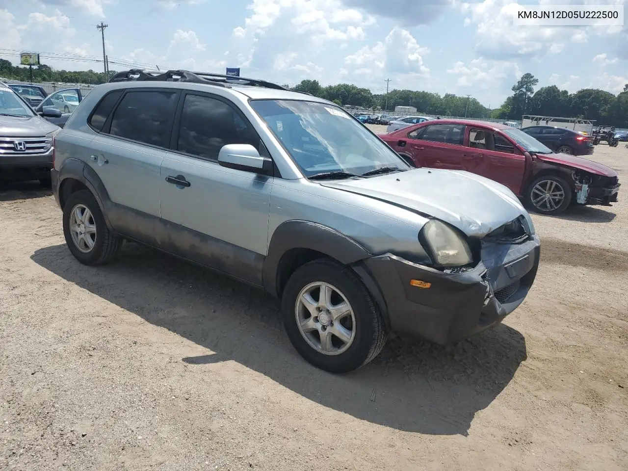 2005 Hyundai Tucson Gls VIN: KM8JN12D05U222500 Lot: 62071365