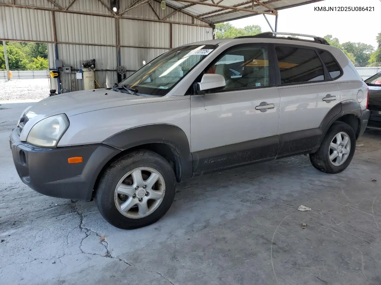 2005 Hyundai Tucson Gls VIN: KM8JN12D25U086421 Lot: 62400725