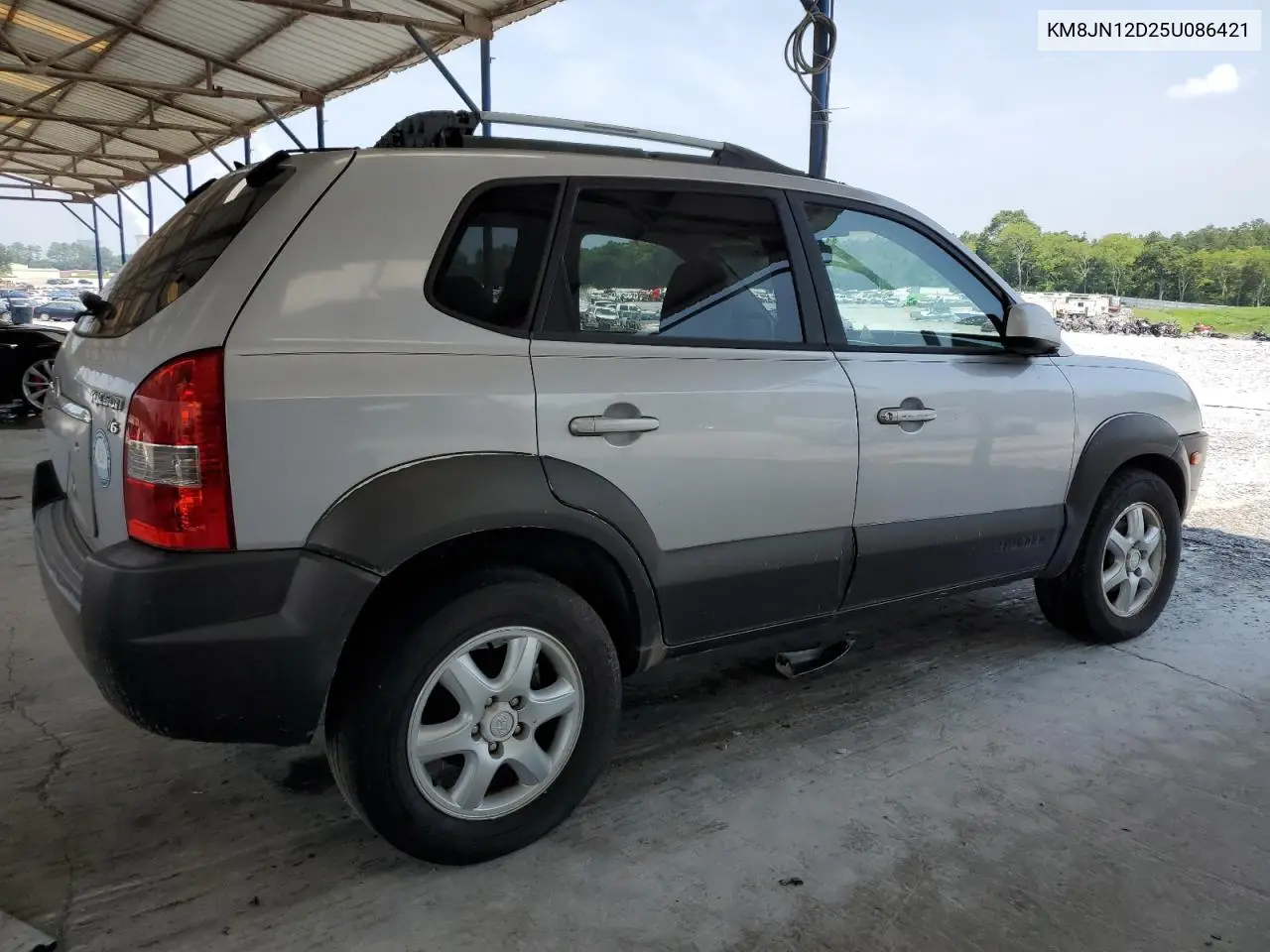 2005 Hyundai Tucson Gls VIN: KM8JN12D25U086421 Lot: 62400725