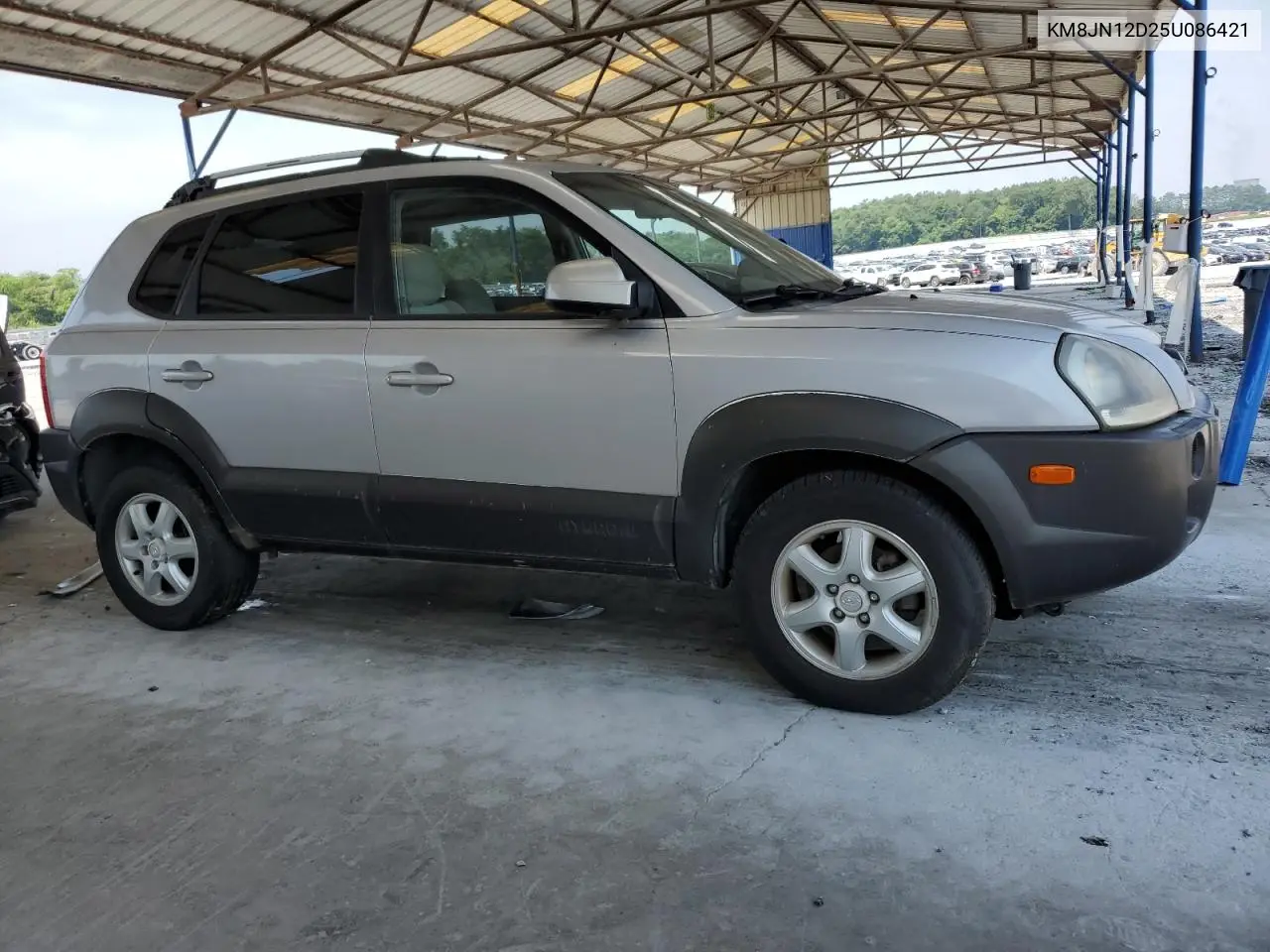 2005 Hyundai Tucson Gls VIN: KM8JN12D25U086421 Lot: 62400725