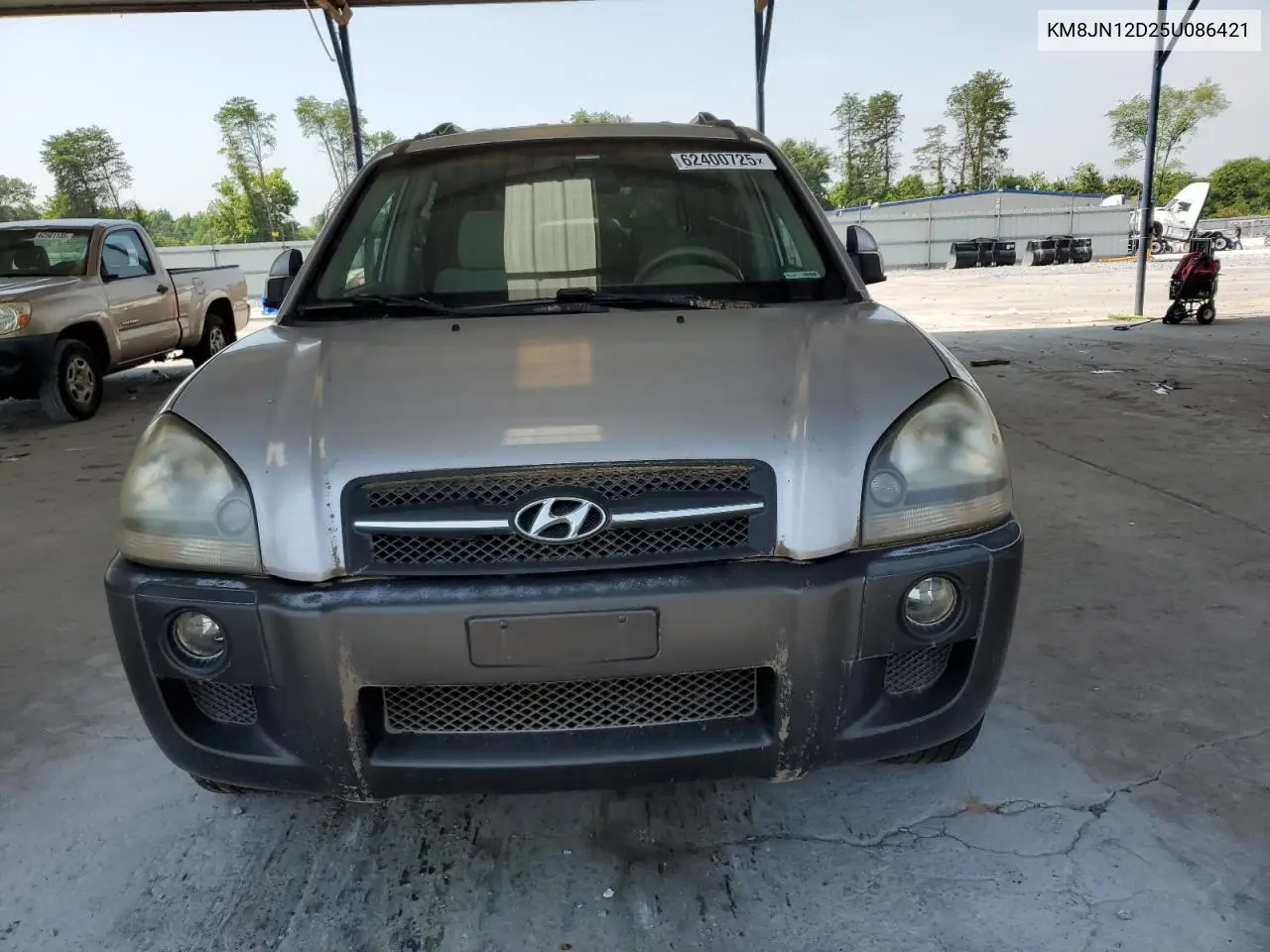 2005 Hyundai Tucson Gls VIN: KM8JN12D25U086421 Lot: 62400725