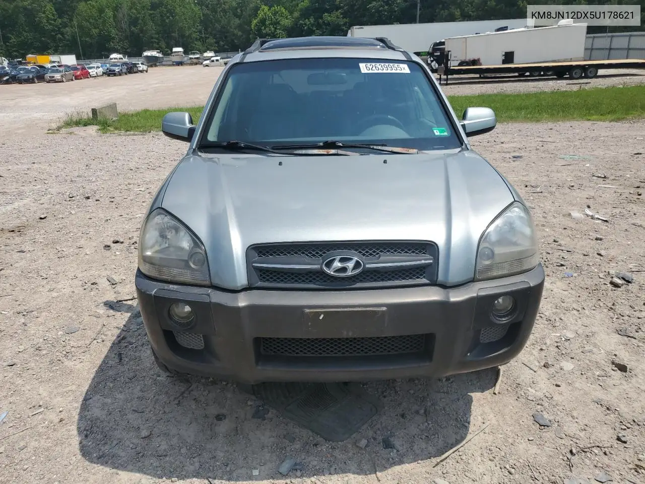 2005 Hyundai Tucson Gls VIN: KM8JN12DX5U178621 Lot: 62639955