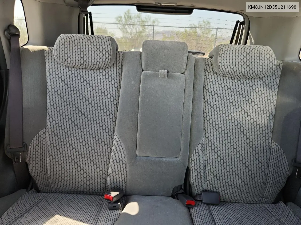 2005 Hyundai Tucson Gls VIN: KM8JN12D35U211698 Lot: 62778715