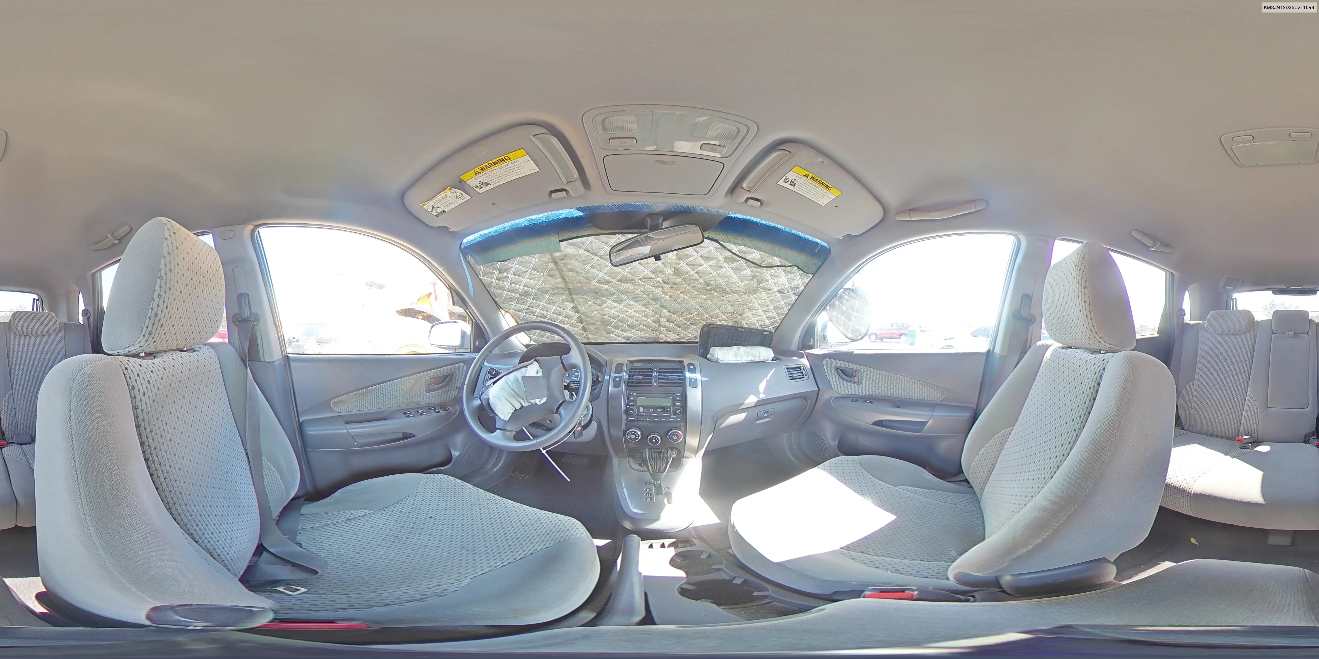 2005 Hyundai Tucson Gls VIN: KM8JN12D35U211698 Lot: 62778715