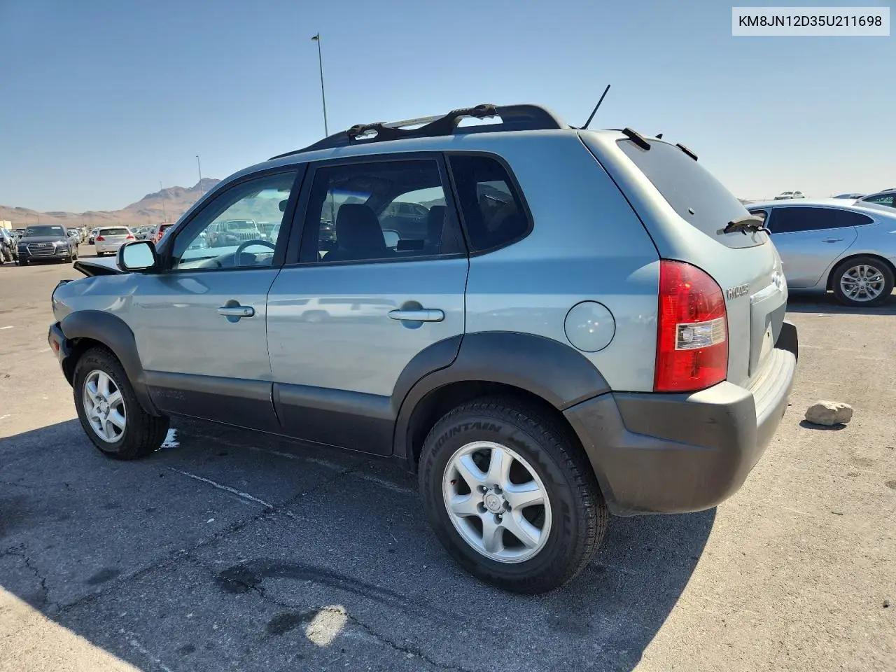 2005 Hyundai Tucson Gls VIN: KM8JN12D35U211698 Lot: 62778715