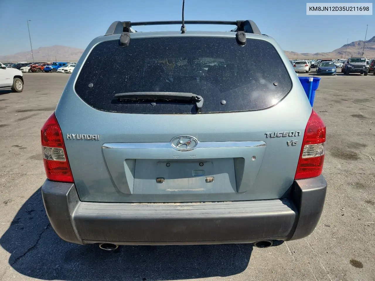 2005 Hyundai Tucson Gls VIN: KM8JN12D35U211698 Lot: 62778715