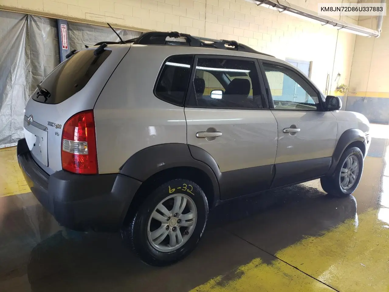 2006 Hyundai Tucson Gls VIN: KM8JN72D86U337883 Lot: 50236295