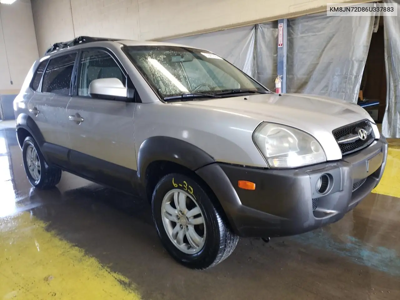 2006 Hyundai Tucson Gls VIN: KM8JN72D86U337883 Lot: 50236295