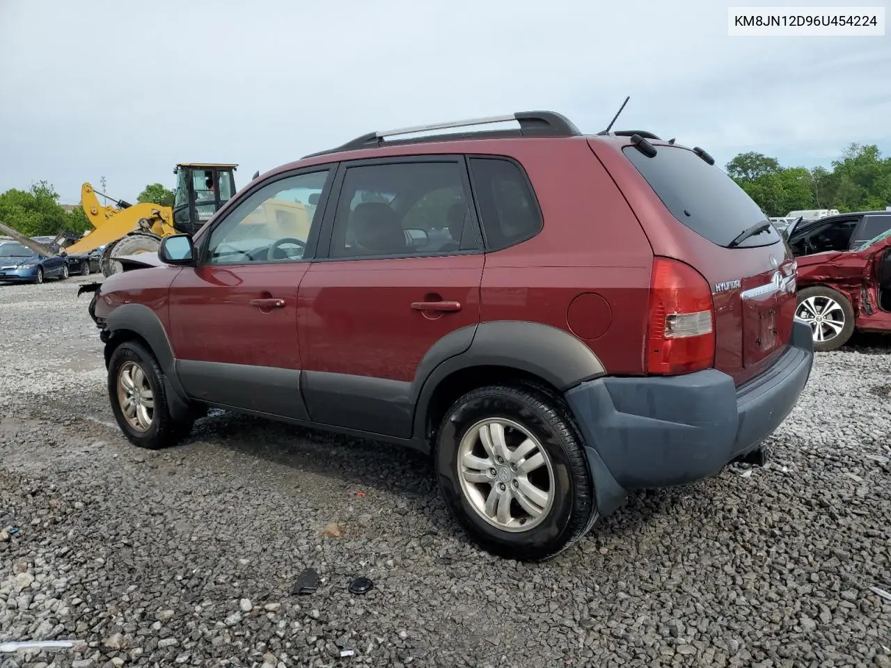 2006 Hyundai Tucson Gls VIN: KM8JN12D96U454224 Lot: 55673305