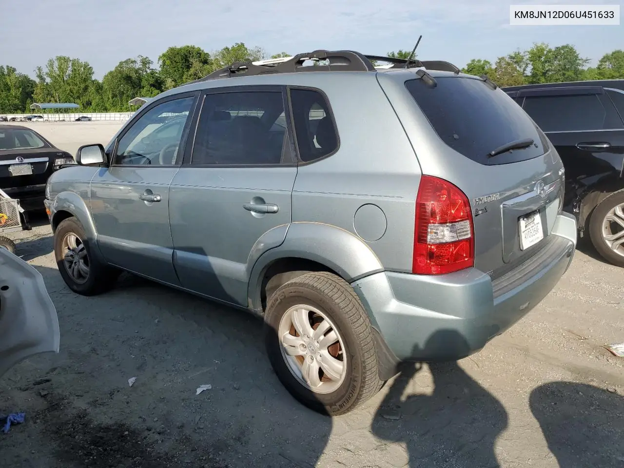 2006 Hyundai Tucson Gls VIN: KM8JN12D06U451633 Lot: 56223645