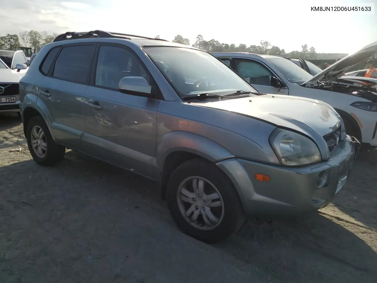 2006 Hyundai Tucson Gls VIN: KM8JN12D06U451633 Lot: 56223645