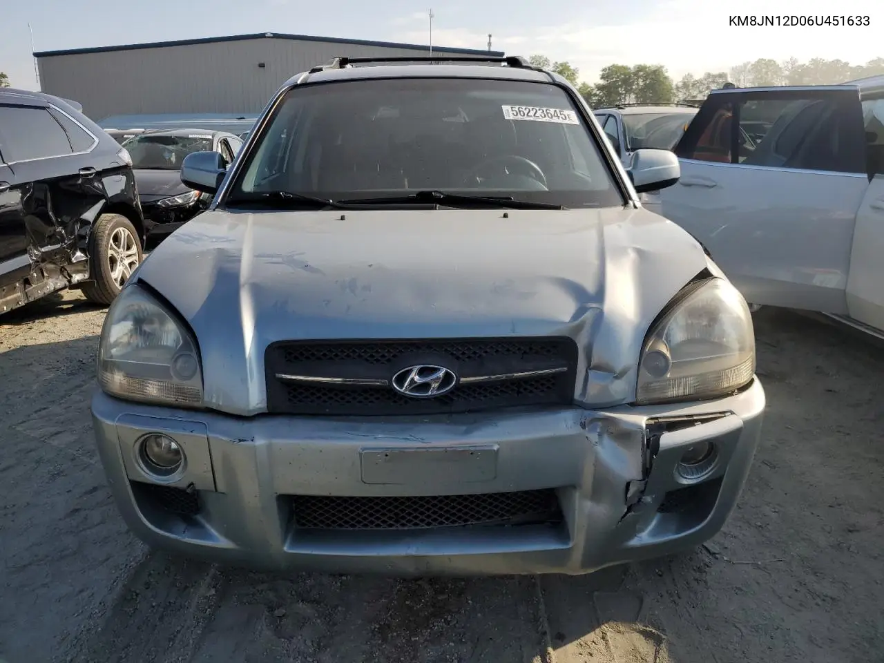 2006 Hyundai Tucson Gls VIN: KM8JN12D06U451633 Lot: 56223645