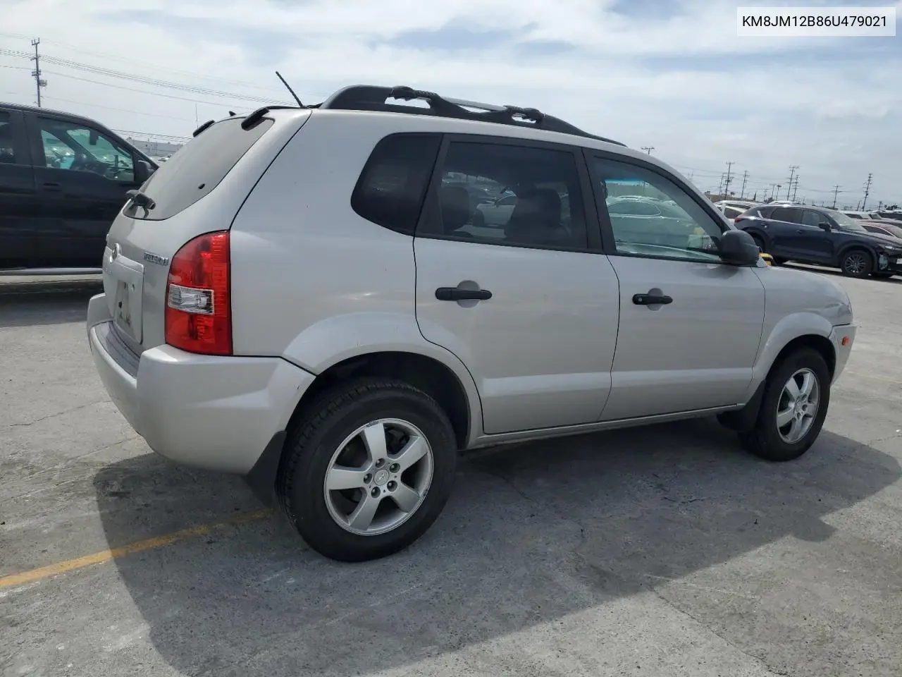 2006 Hyundai Tucson Gl VIN: KM8JM12B86U479021 Lot: 56679995