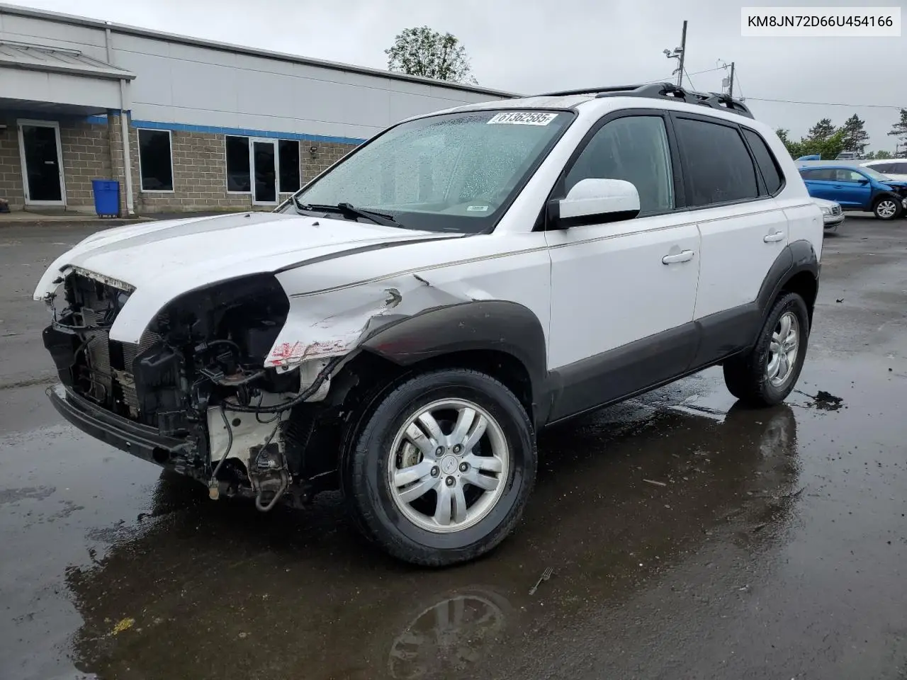 2006 Hyundai Tucson Gls VIN: KM8JN72D66U454166 Lot: 61362585