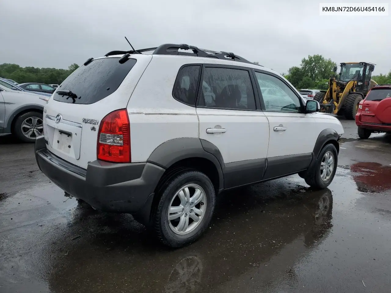 2006 Hyundai Tucson Gls VIN: KM8JN72D66U454166 Lot: 61362585