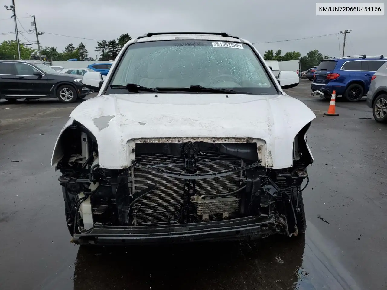 2006 Hyundai Tucson Gls VIN: KM8JN72D66U454166 Lot: 61362585