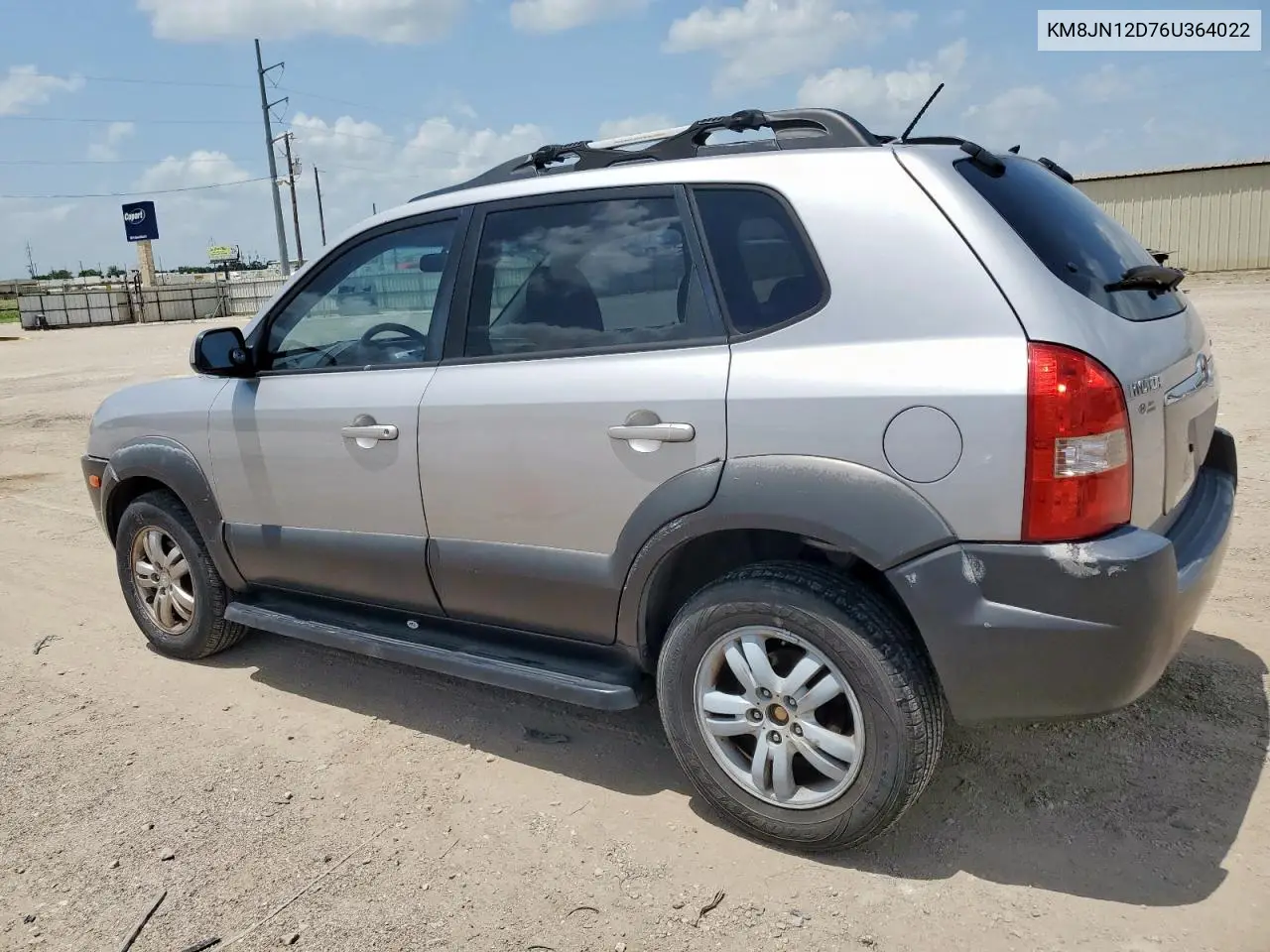 2006 Hyundai Tucson Gls VIN: KM8JN12D76U364022 Lot: 61976805