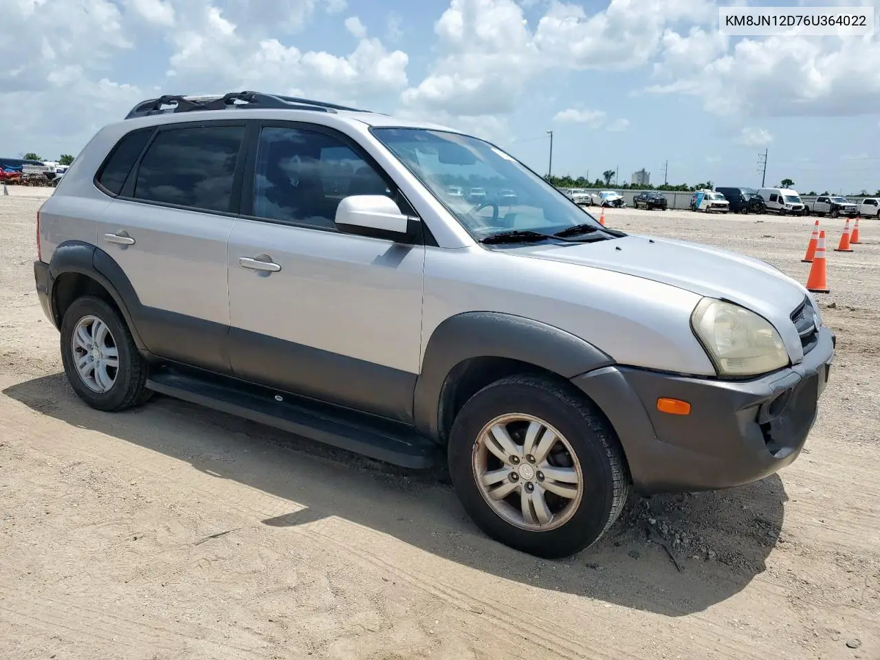 2006 Hyundai Tucson Gls VIN: KM8JN12D76U364022 Lot: 61976805