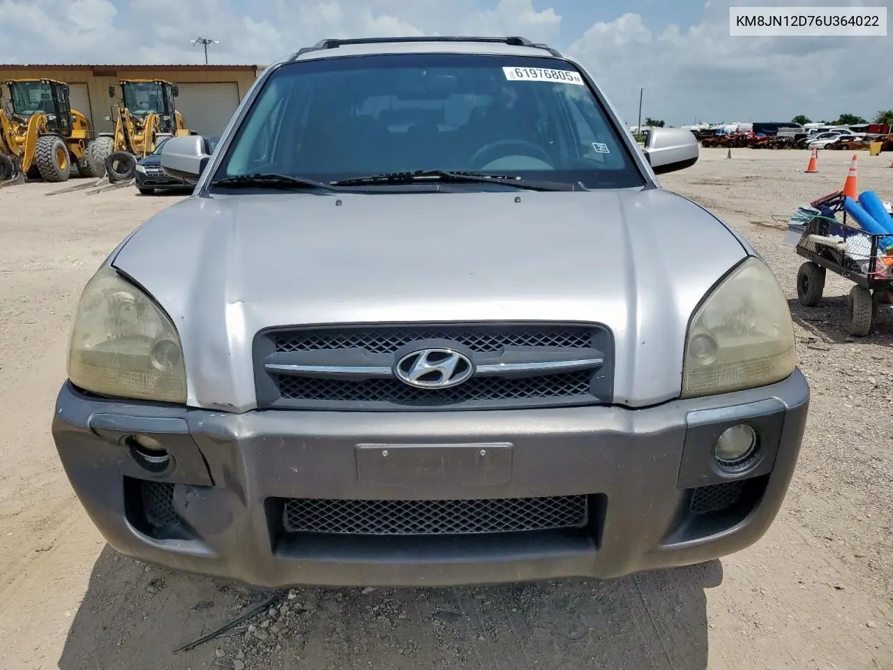 2006 Hyundai Tucson Gls VIN: KM8JN12D76U364022 Lot: 61976805