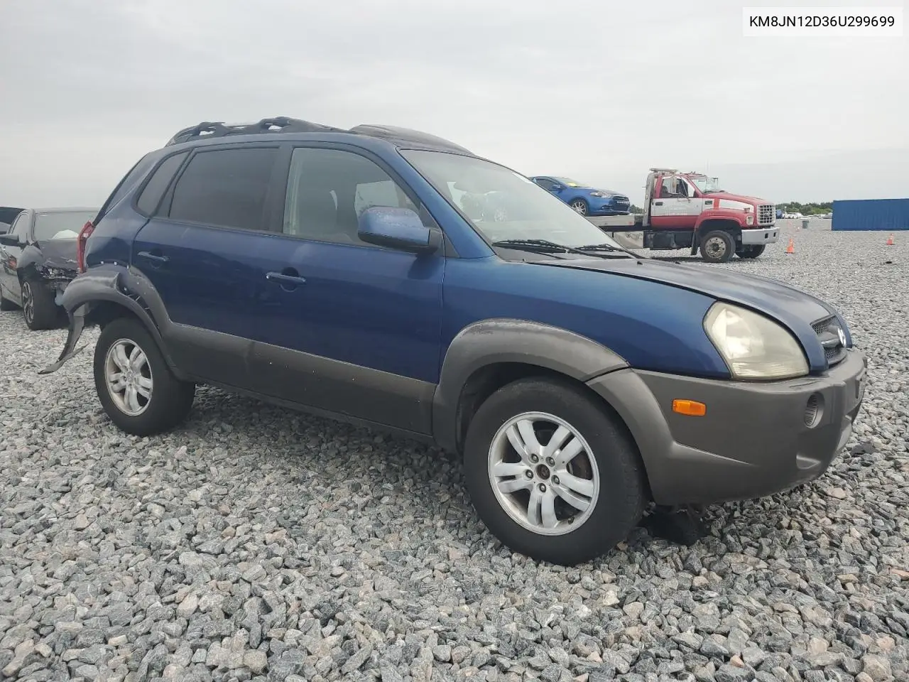 2006 Hyundai Tucson Gls VIN: KM8JN12D36U299699 Lot: 62829395