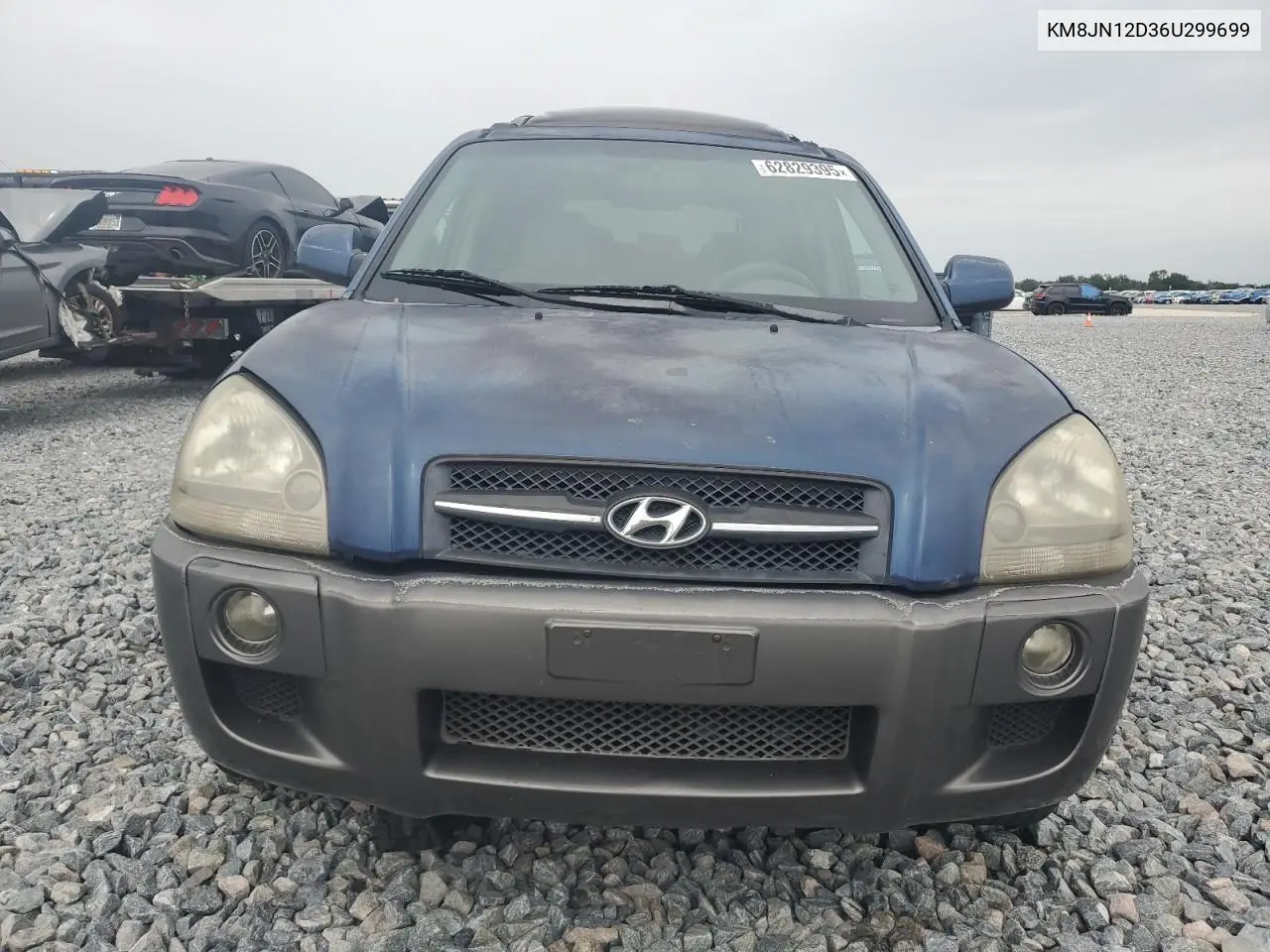 2006 Hyundai Tucson Gls VIN: KM8JN12D36U299699 Lot: 62829395