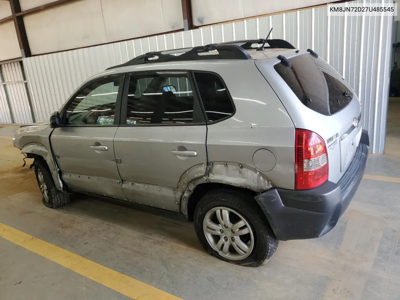 2007 Hyundai Tucson Se VIN: KM8JN72D27U485545 Lot: 56296465