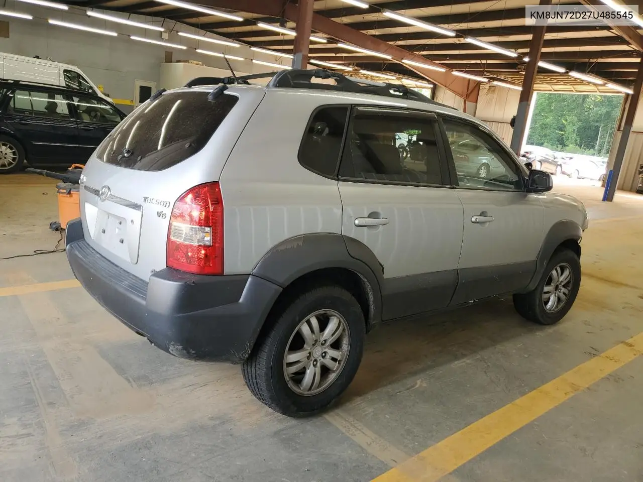 2007 Hyundai Tucson Se VIN: KM8JN72D27U485545 Lot: 56296465