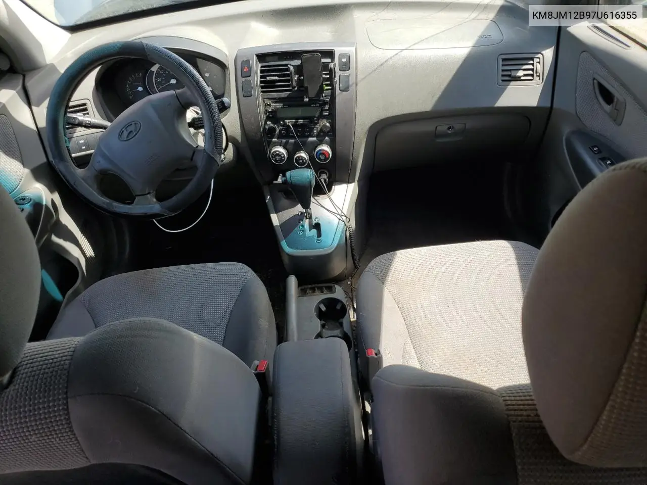 2007 Hyundai Tucson Gls VIN: KM8JM12B97U616355 Lot: 56416775
