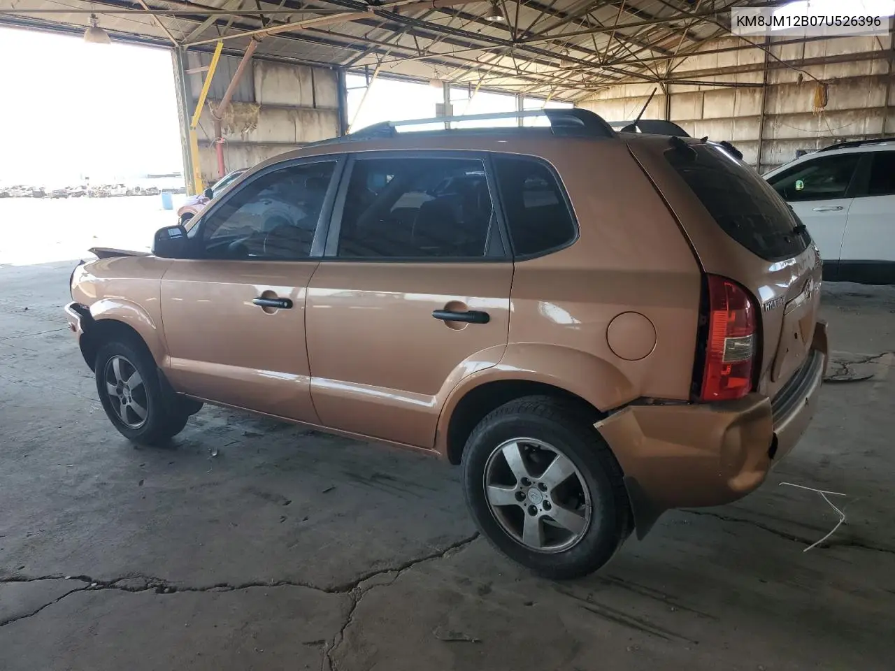 2007 Hyundai Tucson Gls VIN: KM8JM12B07U526396 Lot: 61802375
