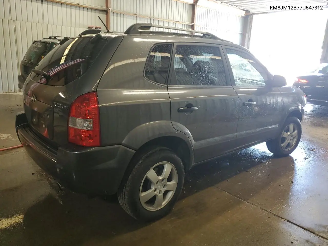 2007 Hyundai Tucson Gls VIN: KM8JM12B77U547312 Lot: 61903915