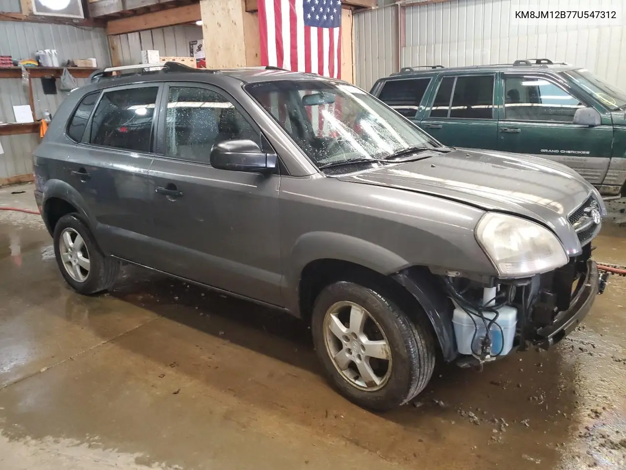 2007 Hyundai Tucson Gls VIN: KM8JM12B77U547312 Lot: 61903915