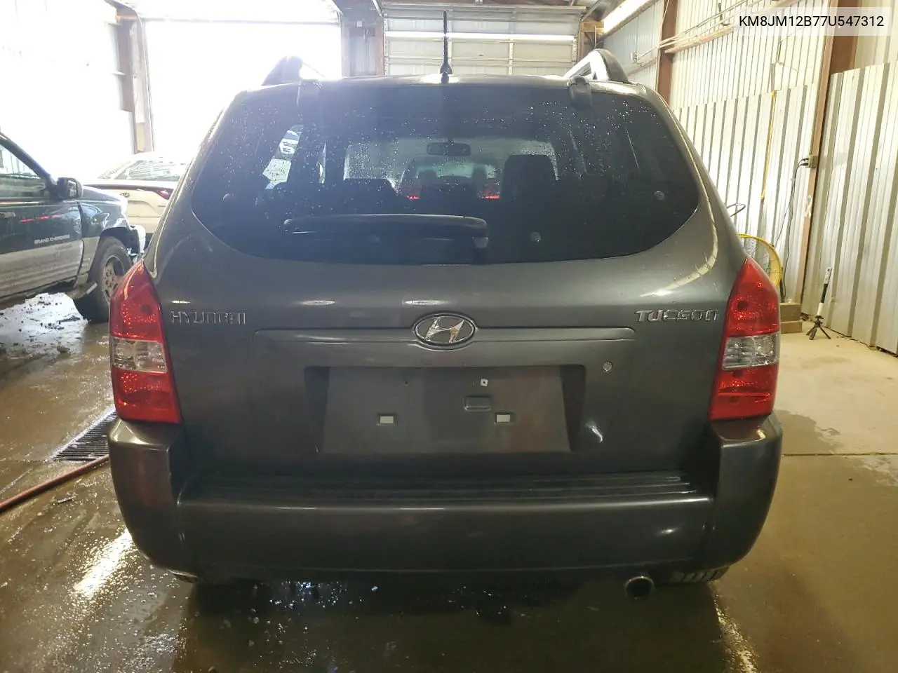 2007 Hyundai Tucson Gls VIN: KM8JM12B77U547312 Lot: 61903915