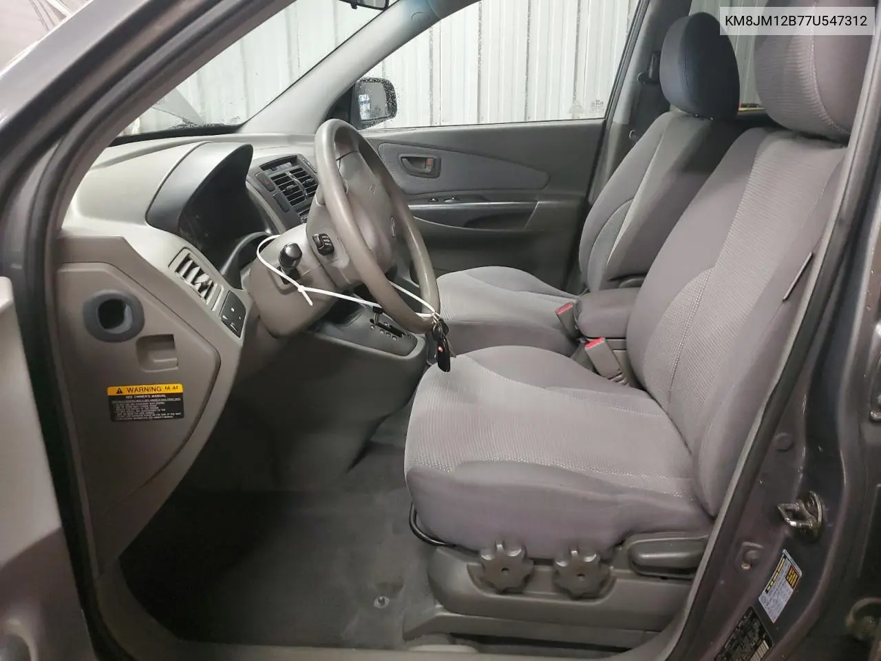 2007 Hyundai Tucson Gls VIN: KM8JM12B77U547312 Lot: 61903915