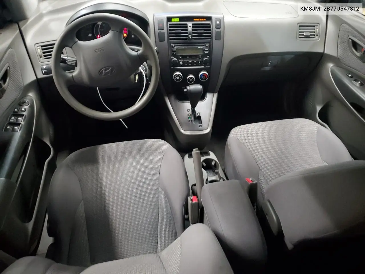 2007 Hyundai Tucson Gls VIN: KM8JM12B77U547312 Lot: 61903915