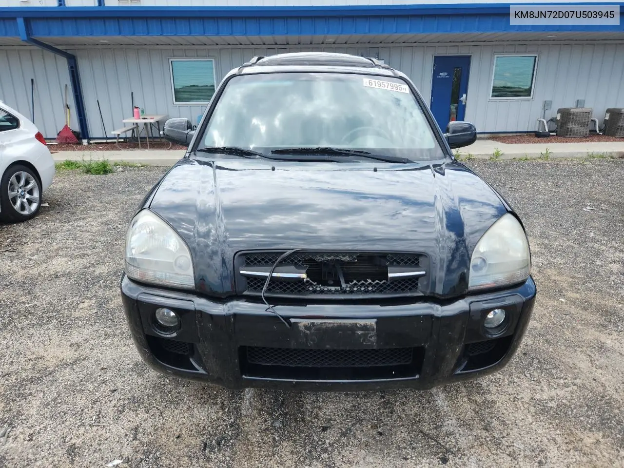2007 Hyundai Tucson Se VIN: KM8JN72D07U503945 Lot: 61957995