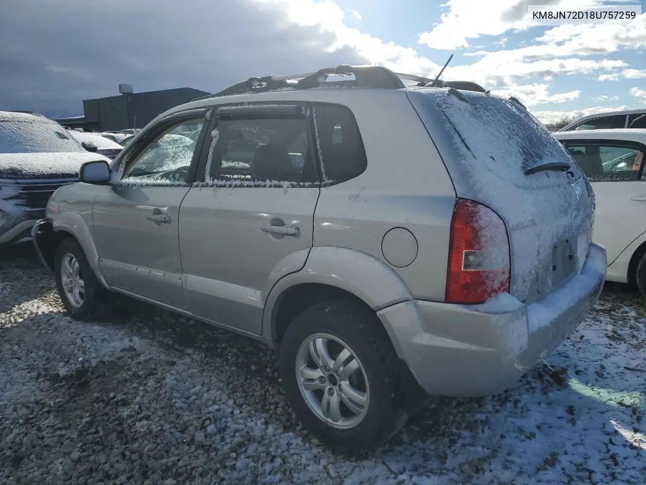 2008 Hyundai Tucson Se VIN: KM8JN72D18U757259 Lot: 45293235
