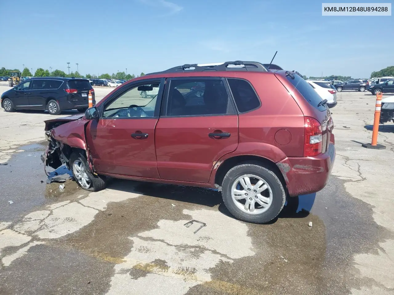 2008 Hyundai Tucson Gls VIN: KM8JM12B48U894288 Lot: 56229655