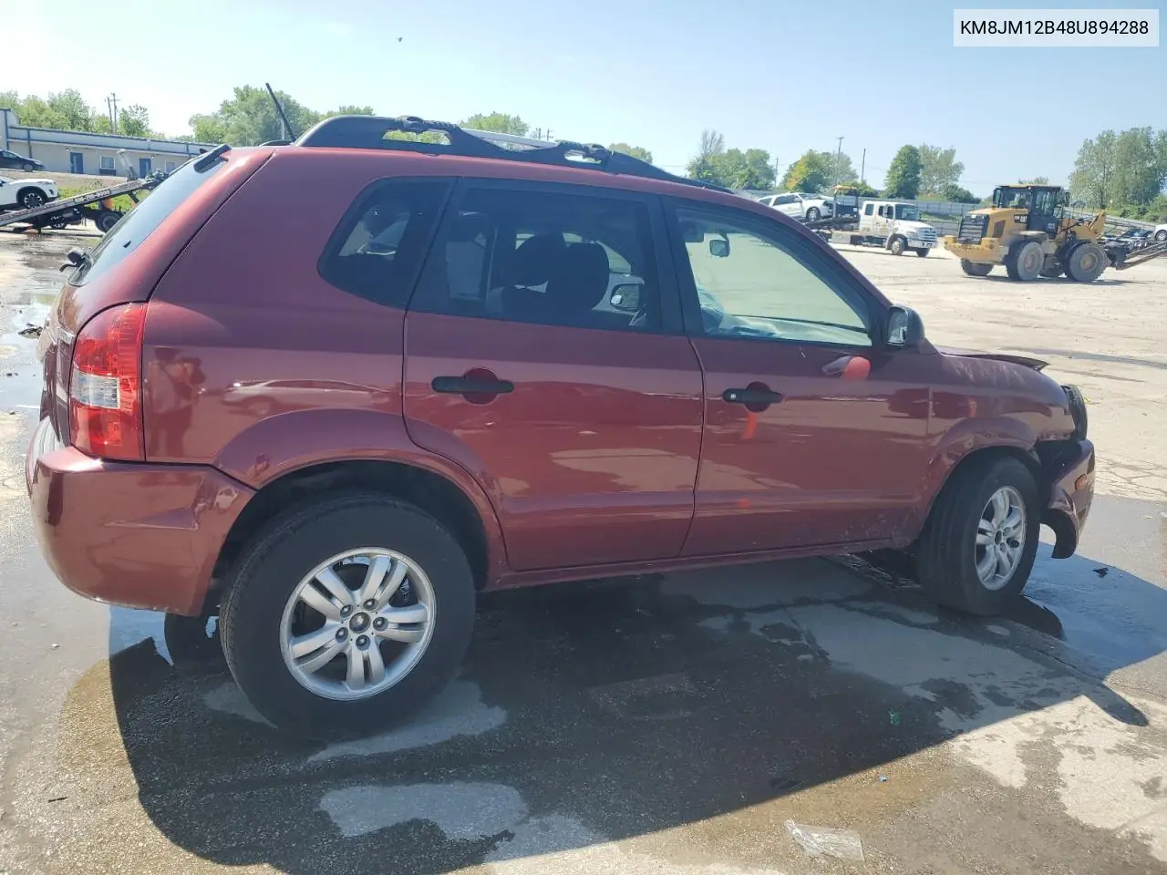2008 Hyundai Tucson Gls VIN: KM8JM12B48U894288 Lot: 56229655