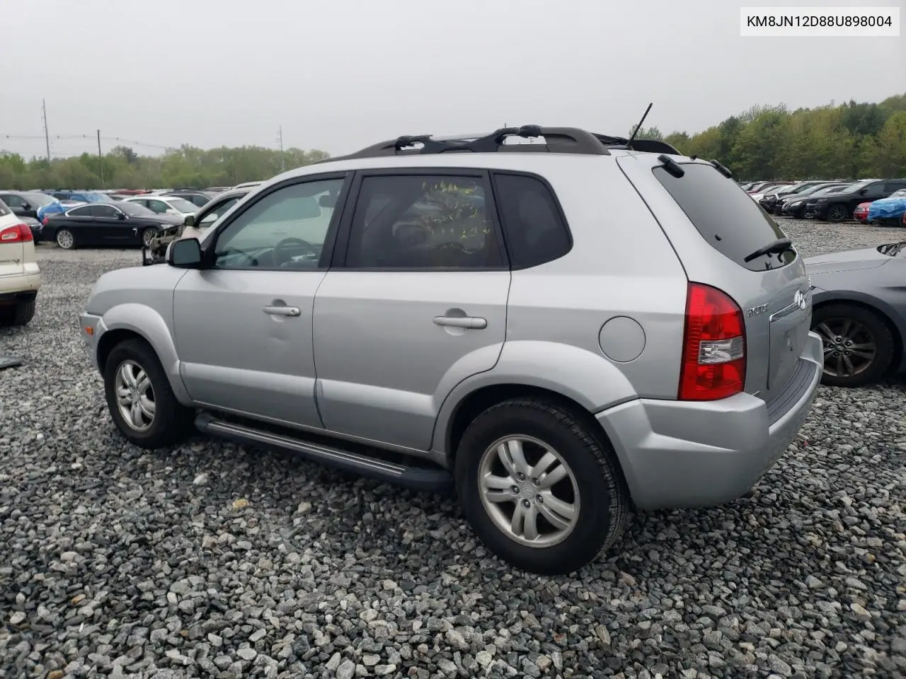 2008 Hyundai Tucson Se VIN: KM8JN12D88U898004 Lot: 56237635