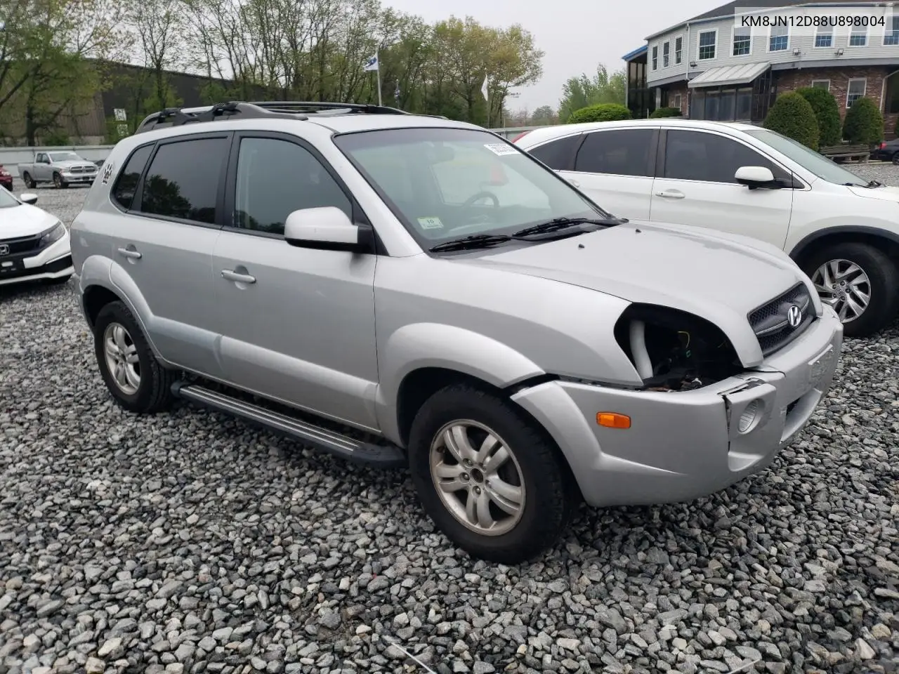 2008 Hyundai Tucson Se VIN: KM8JN12D88U898004 Lot: 56237635