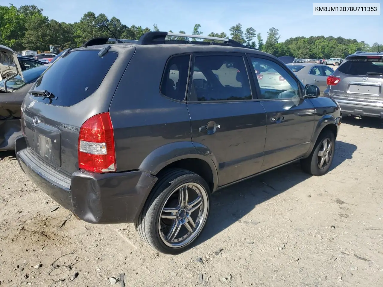 2008 Hyundai Tucson Gls VIN: KM8JM12B78U711353 Lot: 56729985