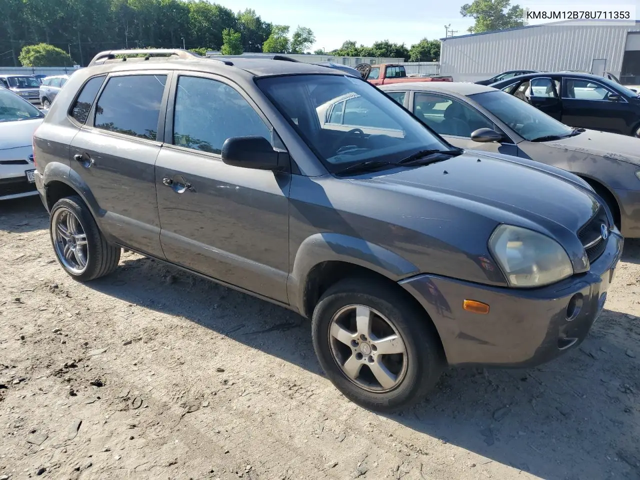 2008 Hyundai Tucson Gls VIN: KM8JM12B78U711353 Lot: 56729985