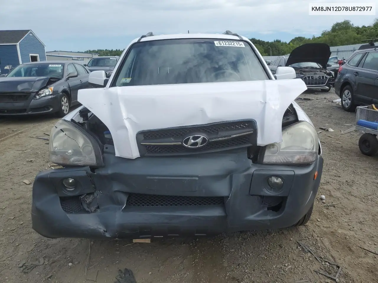 2008 Hyundai Tucson Se VIN: KM8JN12D78U872977 Lot: 61232215