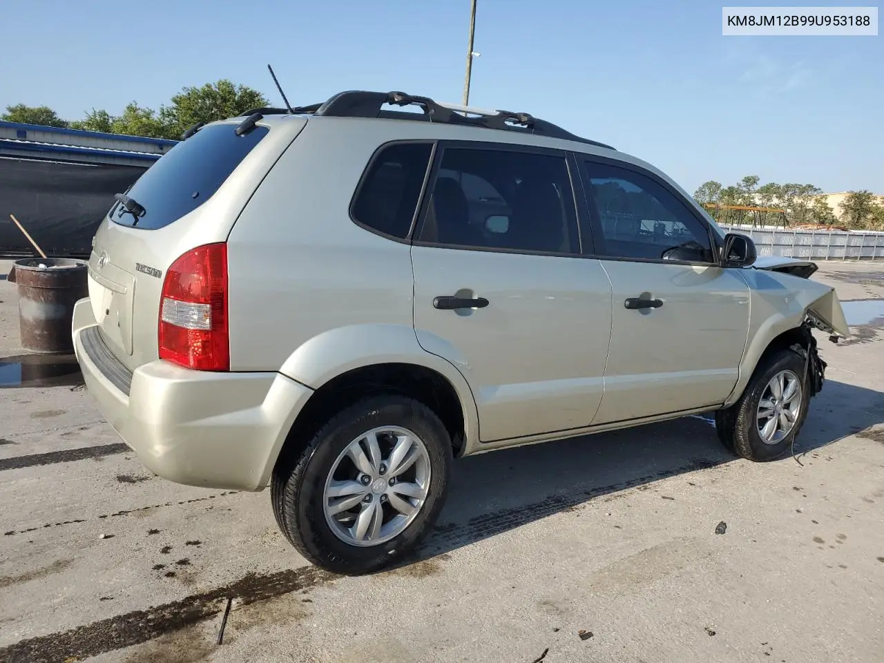 2009 Hyundai Tucson Gls VIN: KM8JM12B99U953188 Lot: 56379805