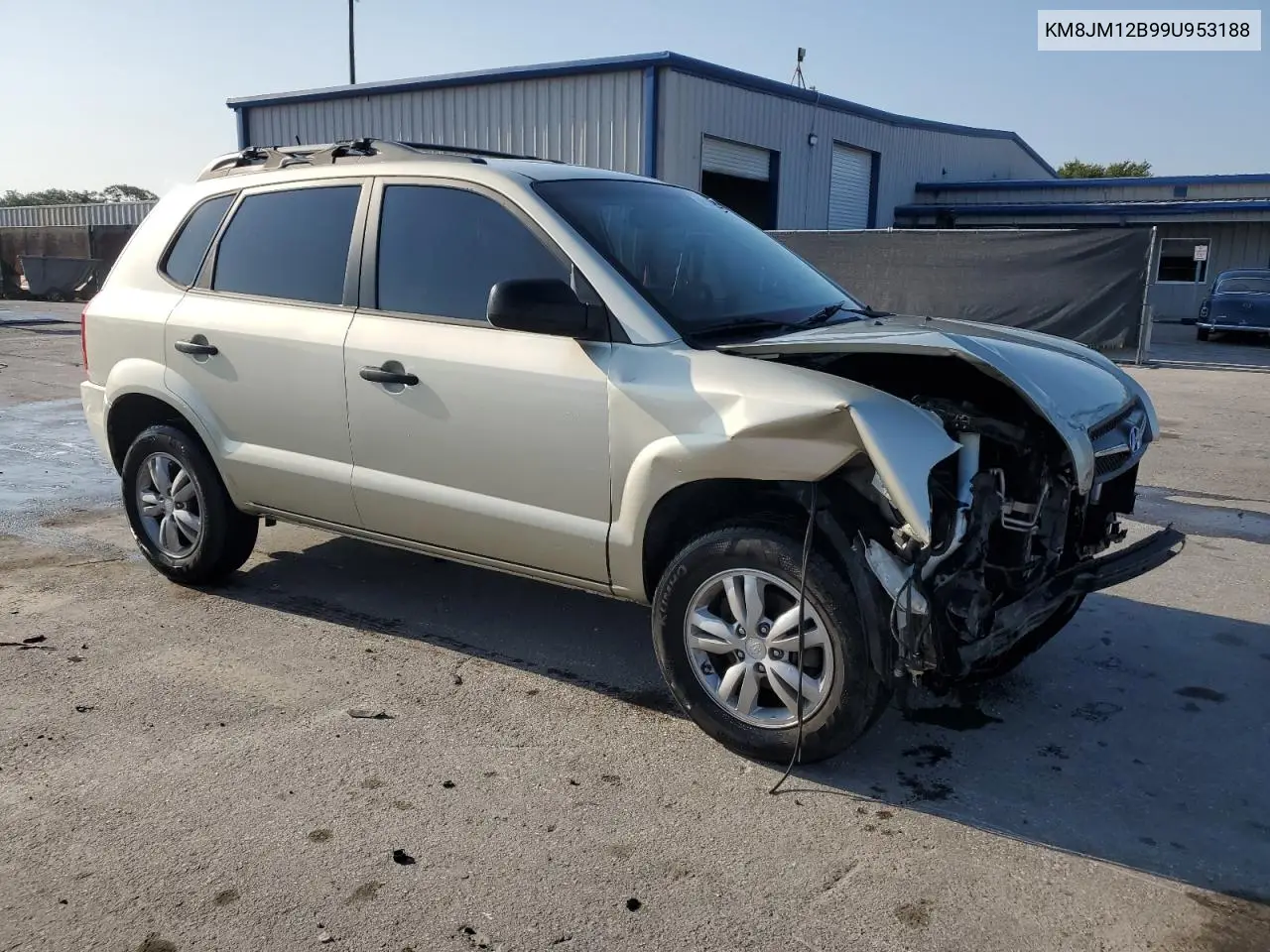 2009 Hyundai Tucson Gls VIN: KM8JM12B99U953188 Lot: 56379805